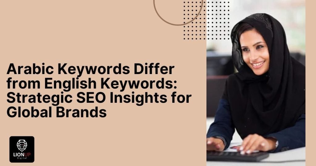 Arabic Keywords Differ from English Keywords