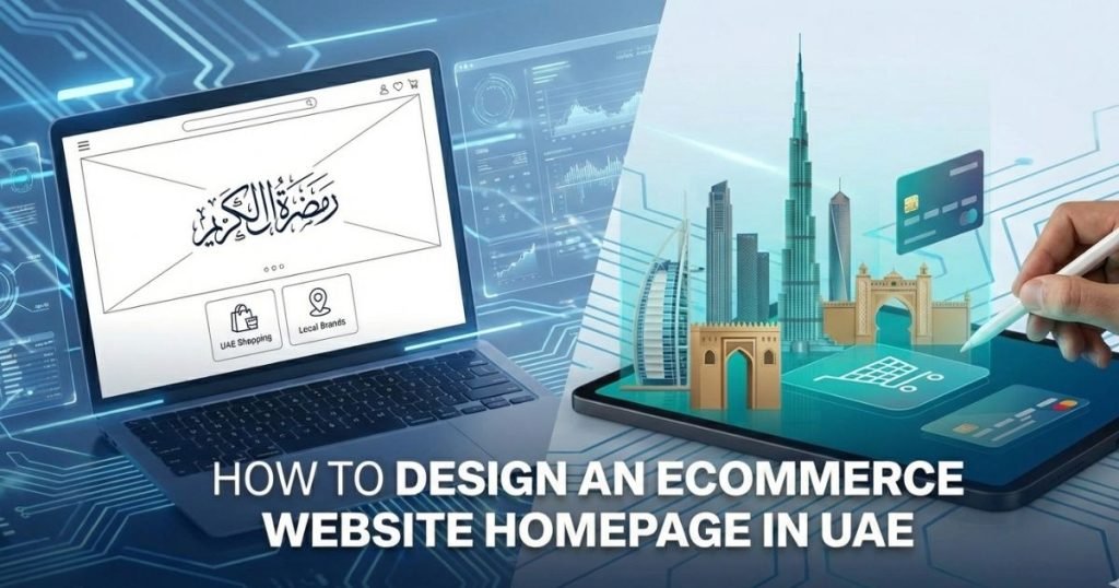 How to Design an Ecommerce Website Homepage in UAE
