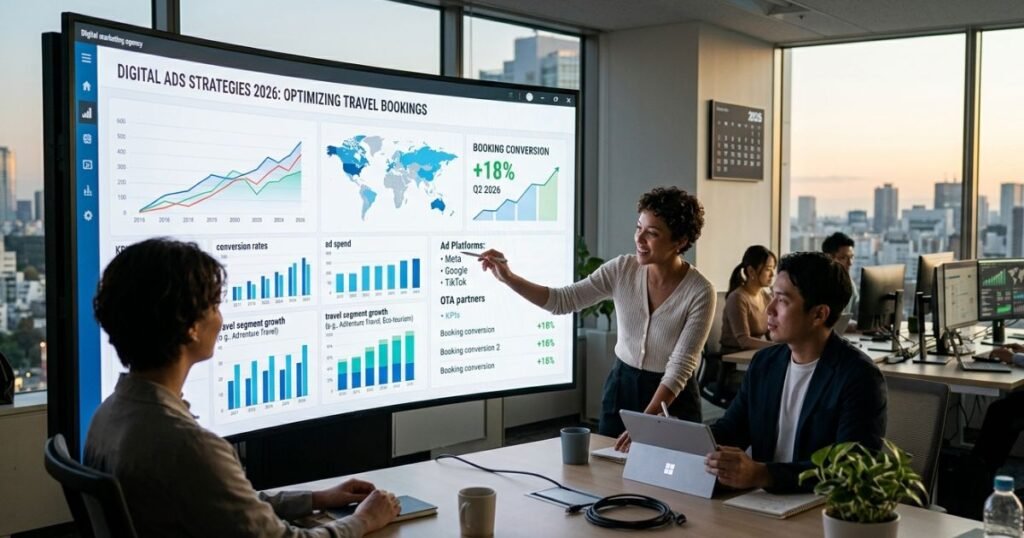 Improve Travel Bookings with Digital Ads Strategies 2026