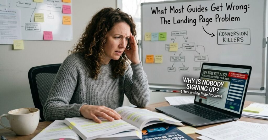 What Most Guides Get Wrong: The Landing Page Problem