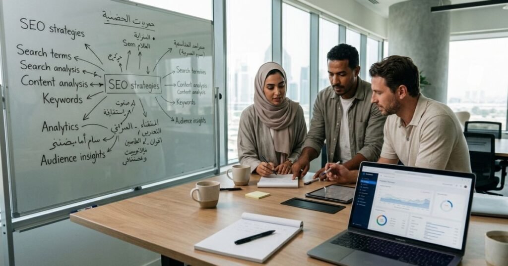 How to Optimize for Both Arabic and English Keywords