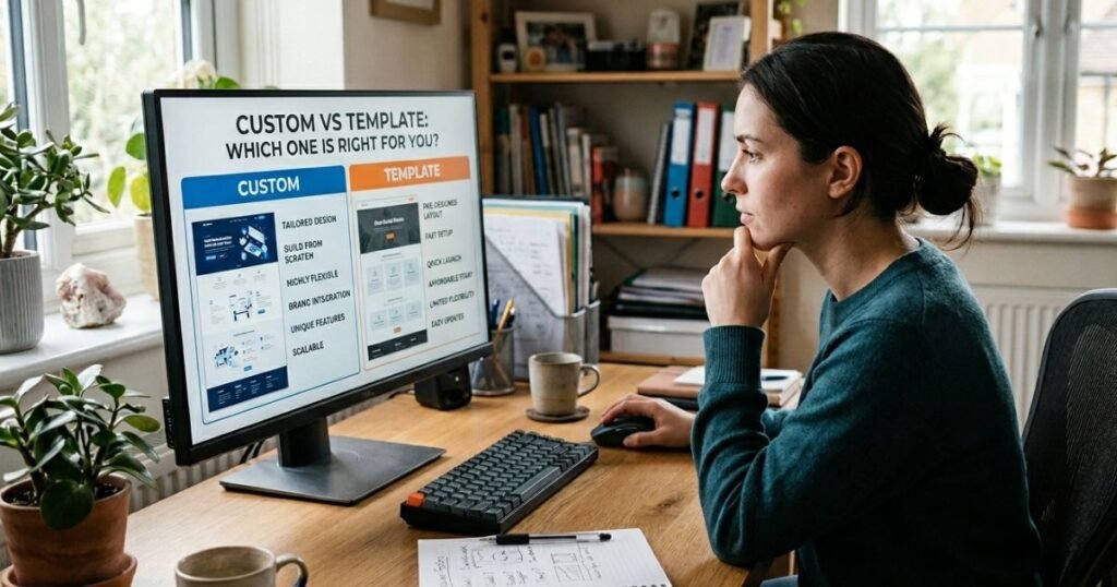 Custom vs Template: Which One Is Right for You?
