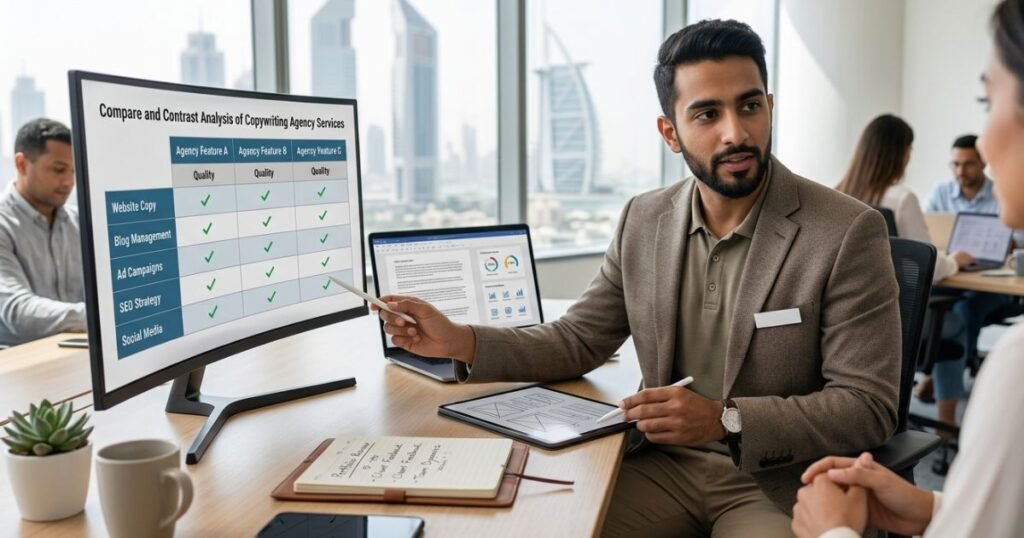 Copywriting Agencies in Dubai Compared: A Closer Look