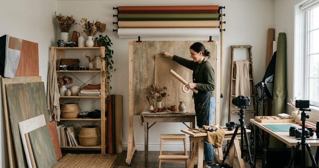 Props, Backdrops & DIY Setup Ideas