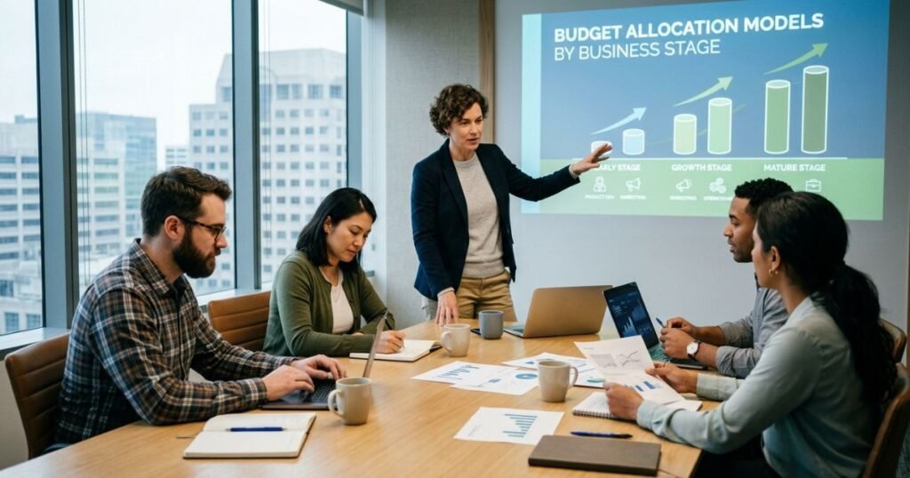 Budget Allocation Models by Business Stage